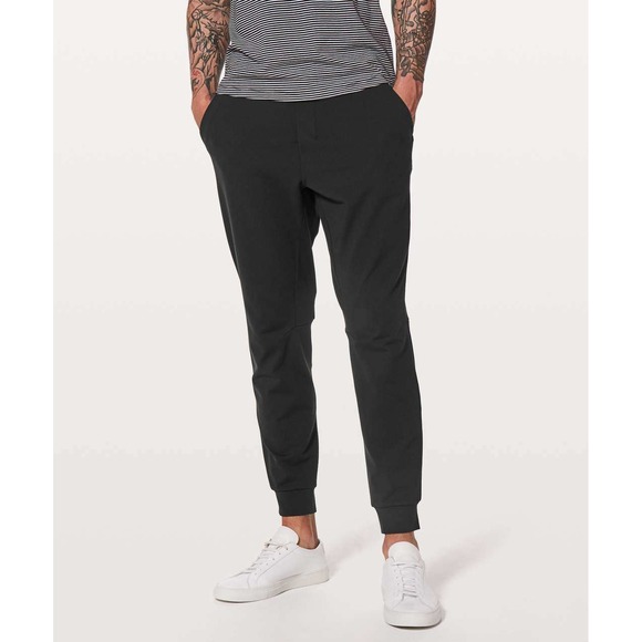 Lululemon Intent Jogger 30" Mens Black Athletic Training Running Pants Size M - Picture 1 of 13